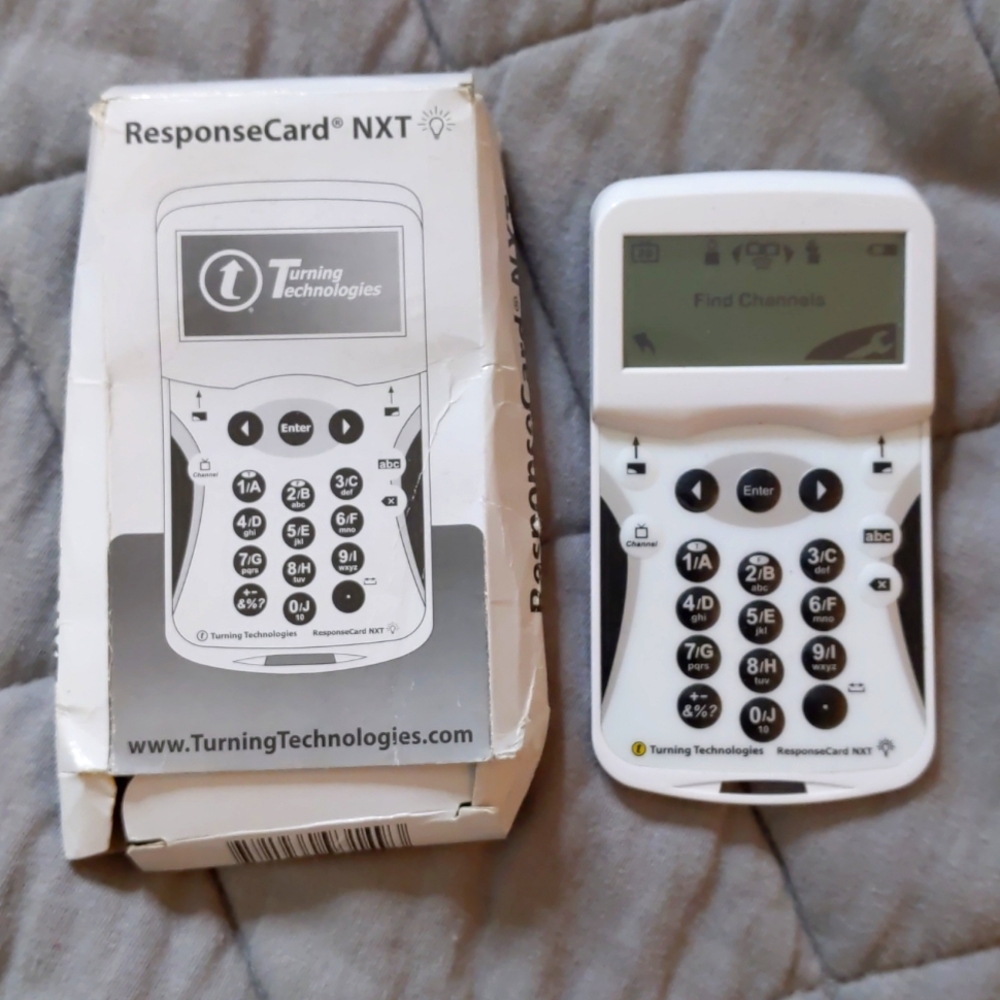 Turning Technologies Clicker used